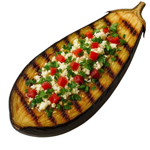 Grilled Aubergine