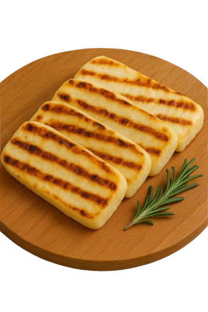 Grilled Talagani cheese